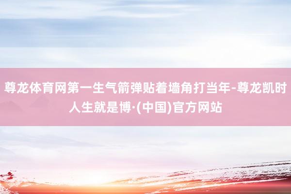 尊龙体育网第一生气箭弹贴着墙角打当年-尊龙凯时人生就是博·(中国)官方网站